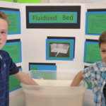 A photo of James Joost and Camden Johnson-Fluidized Bed