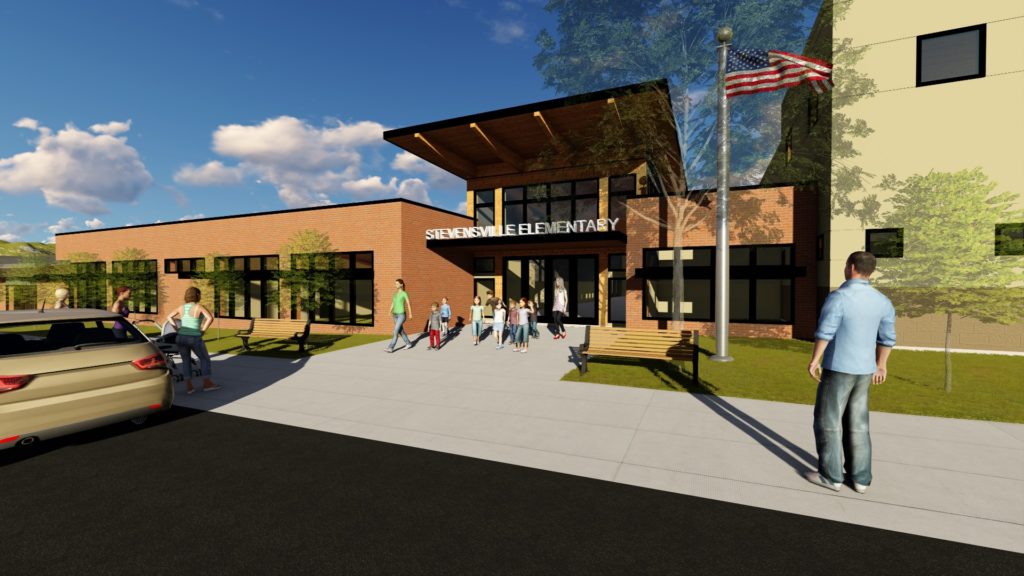 Photo of Proposed Primary School Entrance Renovation